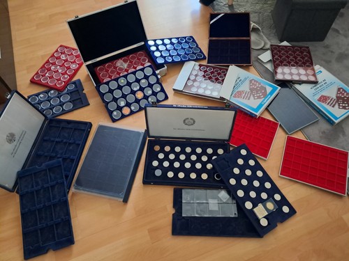 Münzen sammlung mit - münzen,
