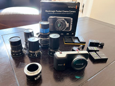 Blackmagic Pocket Cinema Camera (Original) mit Arriflex Prime Optiken