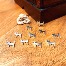 10x Katzen Motivperlen –