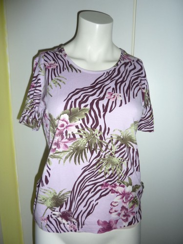 Shirt lila 36 38 safari - shirt,