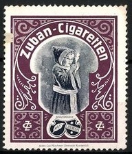 Künstler-Reklamemarke Ludwig