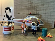 Playmobil City 5542 Löschhubschrauber Mit Pilot Und Sanitäter 