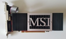 MSI PCI-Express x 16 Grafikkarte Geforce 8400GS passiv gekühlt