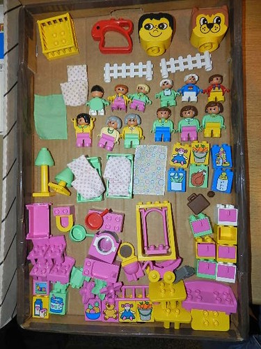 Lego duplo haus - haus, ausstattung