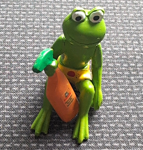 Frosch werbefigur erdal - frosch,