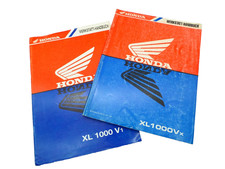 HONDA XL1000V Werkstatthandbuch Handbuch 1999 64MBT00 + Nachtrag 2000 Deutsch