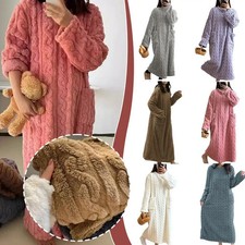 Winter langarm nachthemd damen - winter,