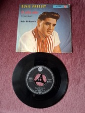 Elvis Presley-O Sole Mio 7" Vinyl-1960 -RCA 47 9314- Stark gebraucht Deko?
