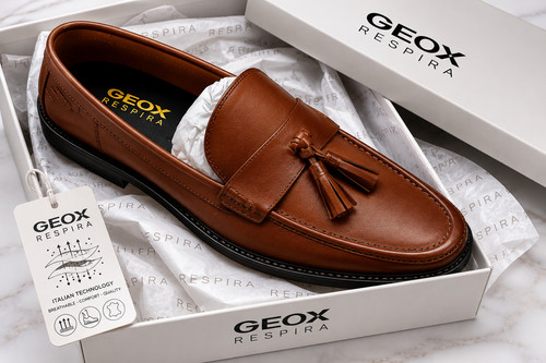 Damen loafer mokassins leder - loafer,