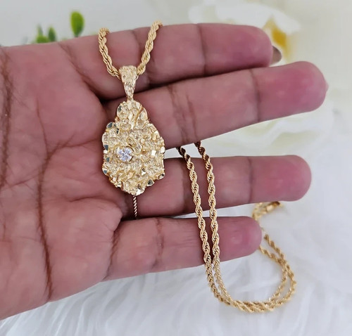 14k gelbgold über - 14k,