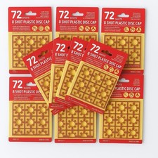 8 SCHUSSRINGKAPPEN - 504 SCHÜSSE - 63 RINGE - Kinder Cap Caps