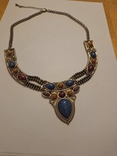 Halskette Collier Vintage Nachlass Ethno Boho Modeschmuck