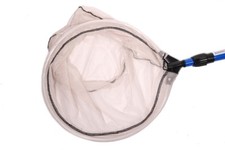 Kescher Teichkescher feinmaschig Ø 35 cm & Teleskopstiel 1-2 m Teich Laub Algen