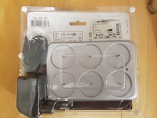 Jako-o LED Teelichtstation inkl. 5 elektrischen Teelichtern Ladestation Trafo