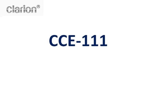 Clarion cce 111 neu - clarion, cce-111