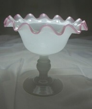 Fußschale Alabasterglas