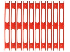 Wickelbrettchen mit Schieber 10Stk Set Posenmontage Aufwickler Wickelbrett Posen