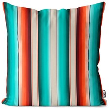 Serape Stripes Kissenhülle mexikanisch decke Navajo Stoff lateinisch ethnisch