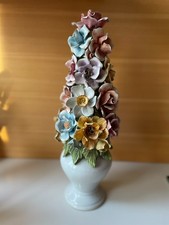 Bassano Keramik Skulptur Blumen