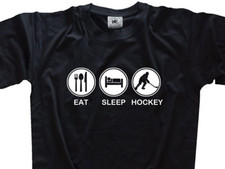 Eat Sleep Icehockey Eishockey I Eis Uni-Hockey T-Shirt,Hoody Kapuzensweatshirt