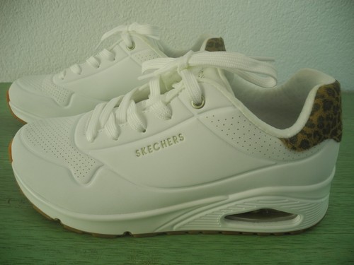 Skechers uno low - low, weiß