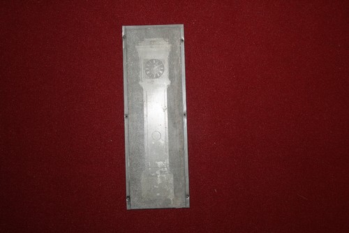 Alte druckplatte metall - alte, [09]