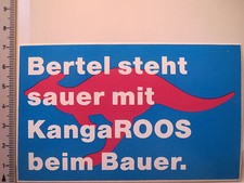 Aufkleber Sticker Kangaroos - Schuhe - Super-Shoes - Känguru - Logo (4020)