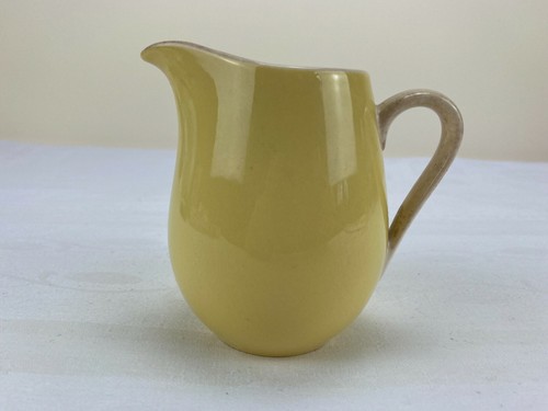 Milchkännchen gelbe keramik - gelbe,