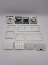 Berker Arsys polarweiß glänzend Rahmen Wippe Steckdose Abdeckung Schalter Taster