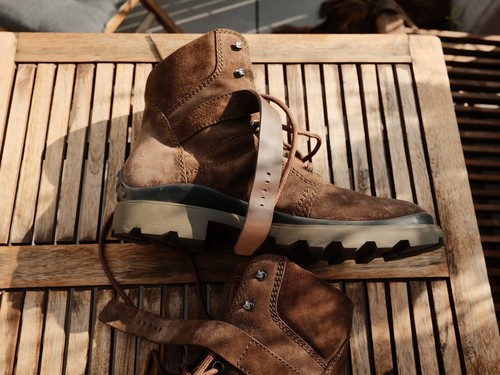 Tod herrenstiefel wildleder - tod's,