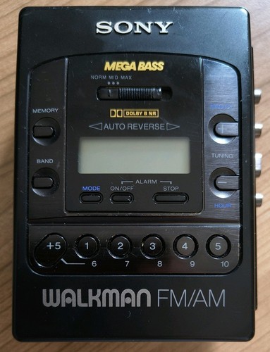 Sony walkman kassetten player - sony, kassetten-player