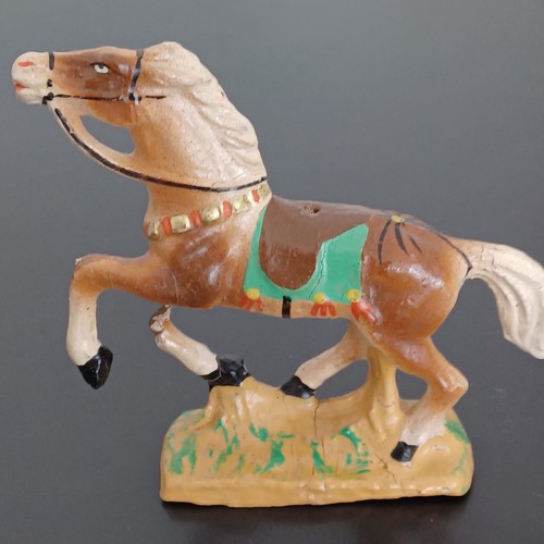 Pferd indianer elastolin - pferd,