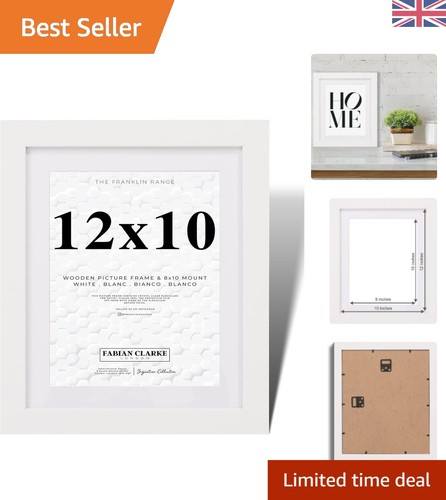 Eleganter 12x10 weißer