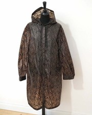 Cream Kapuzen Regenmantel