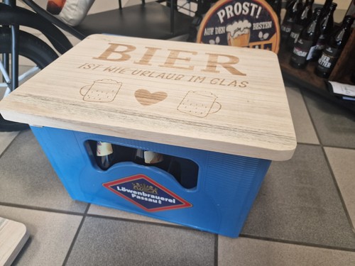 Sitzbrett für bierkasten - sitzbrett,
