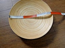 Schale Bambus Bambusschale Obstschale Natur ca. Ø 30 cm