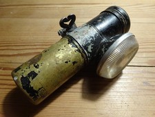 Alte Fahrrad Lampe F&M Oldtimer Fahrrad historisch antik Batterielampe