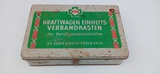 DUKA Kraftwagen Verbandkasten Berufgenossenschaft 1955 VOLLSTÄNDIG MUSEAL