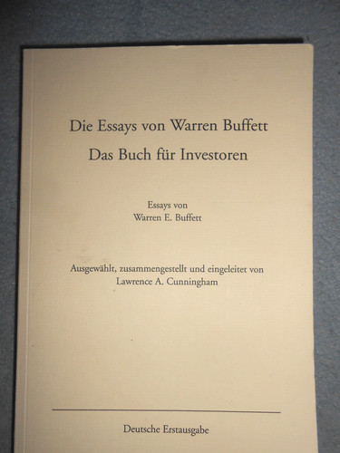 Die essays von - die, warren