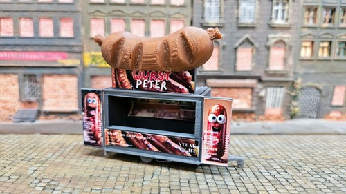 Kirmesbude wurst peter - kirmesbude, "wurst