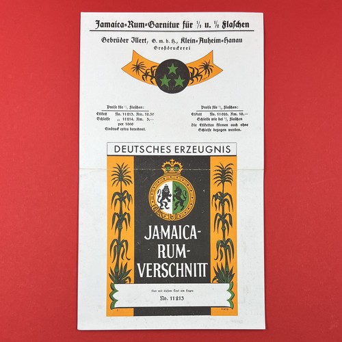 Rum garnitur etikett jamaca - rum,