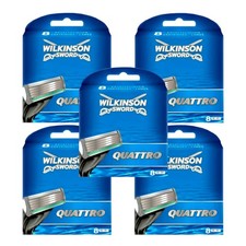 Wilkinson Sword Quattro Plus Rasierklingen 8 bis 80 Stück - NEU - Männer - OVP