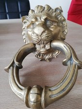 Antiker löwenkopf türklopfer - antiker,