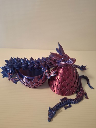 Gedrucktes drachenei große - drachenei,