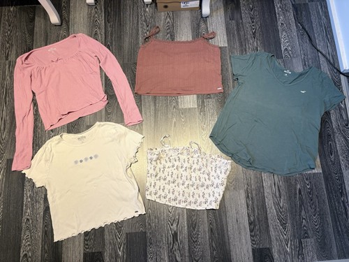 Hollister oberteile set l - oberteile,