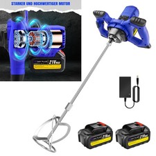 RÜHRWERK 5000W RÜHRGERÄT MÖRTELMISCHER HANDRÜHRWERK BETONRÜHRER RÜHRER MISCHER