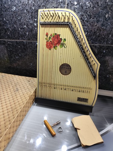 Antiquität gitarr zither - antiquität,