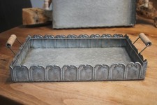 Zinktablett im Landhausstil
