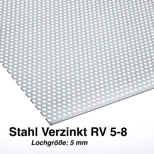 Lochblech stahl verzinkt - lochblech,