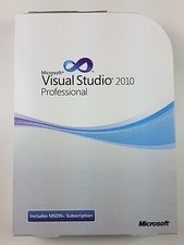 Visual Studio 2010 Professional Pro 32/64 Bit DVD Box Englisch English C5E-00521